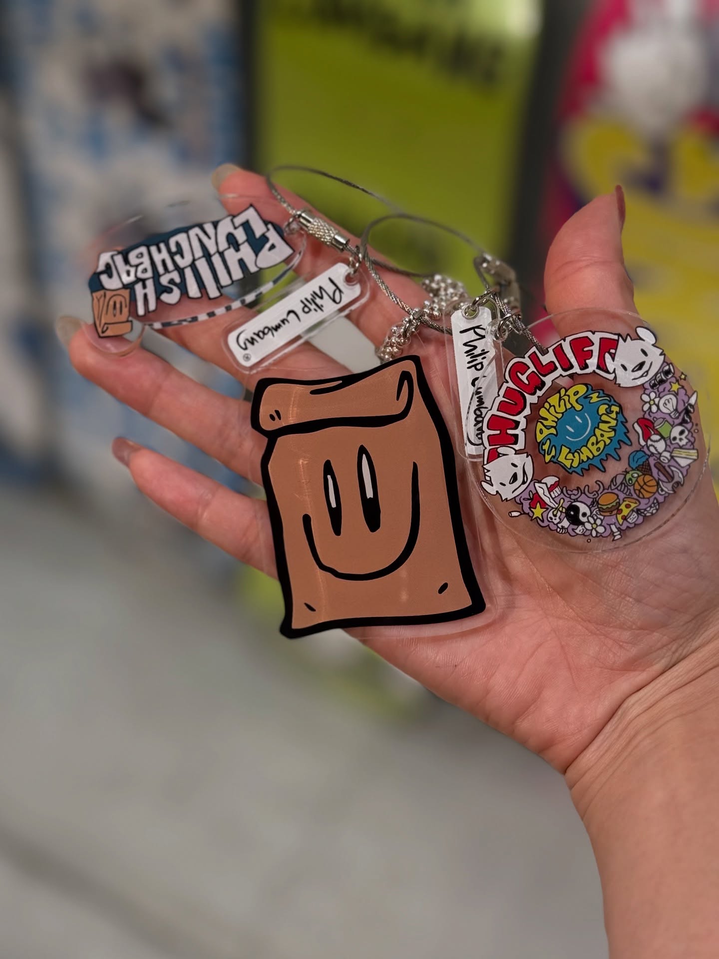 New drop: the Acrylic keychains are here!