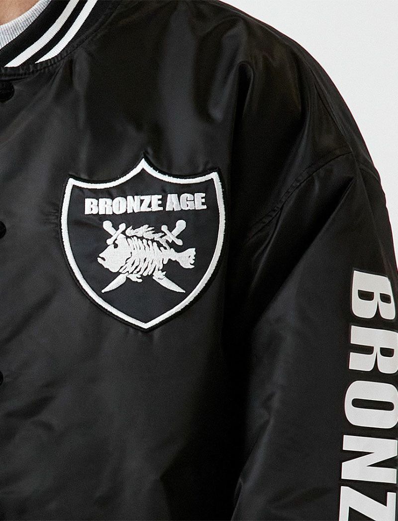 BRONZE AGE】パイレーツロゴ中綿スタジャン | ユナイテッドジャパン