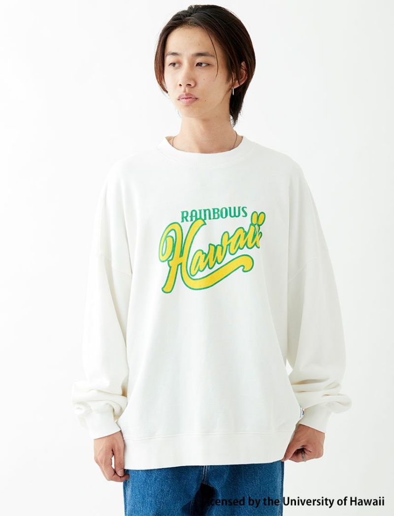 NUTMEG × UNIVERSITY OF HAWAII 厚手生地 古着L/S NUTMEG × UNIVERSITY OF HAWAII 厚手生地 古着L/S - メルカリ